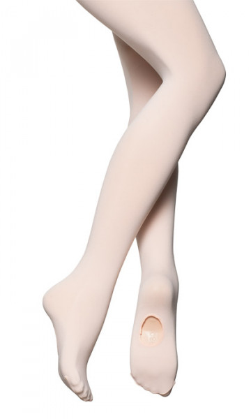 Girls Ladies 60 Denier Pale Pink Convertible Ballet Dance Tights All Sizes 6126